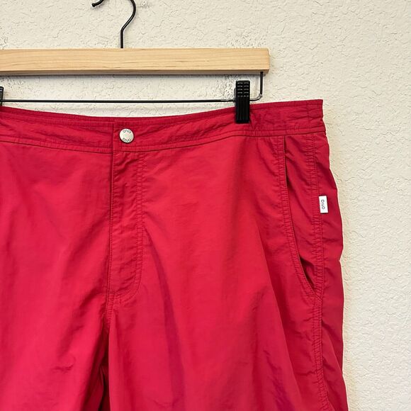 ONIA The Calder 7.5" Swim Shorts Trunks in Red Mens - Picture 2 of 12